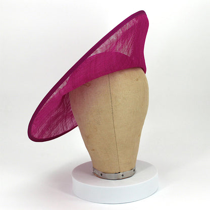 UK Made Sinamay Sweep Fascinator Base 34cm HA106