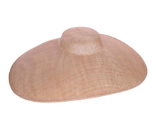 Load image into Gallery viewer, Sinamay Wide Fascinator Base 39 x 49cm HA082