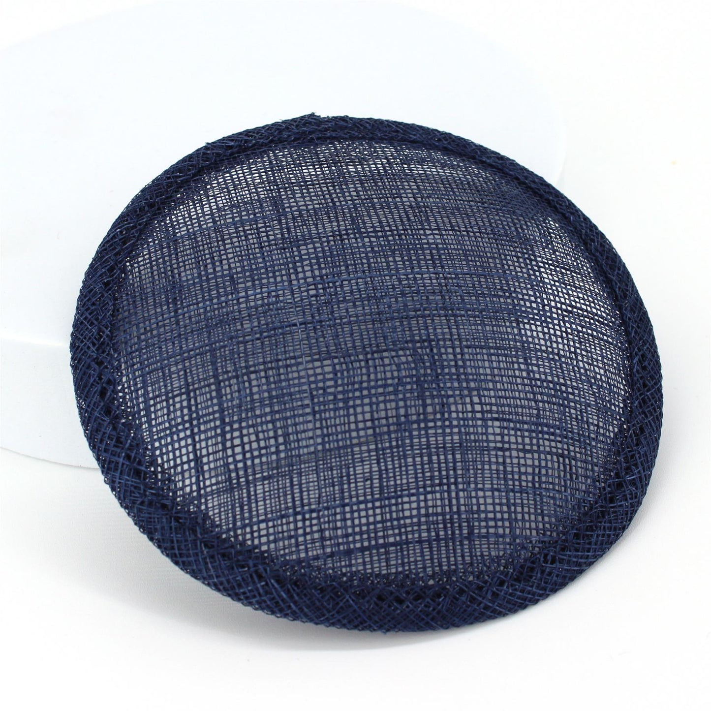 Sinamay Straw Round Fascinator Base 13.5cm - HB008