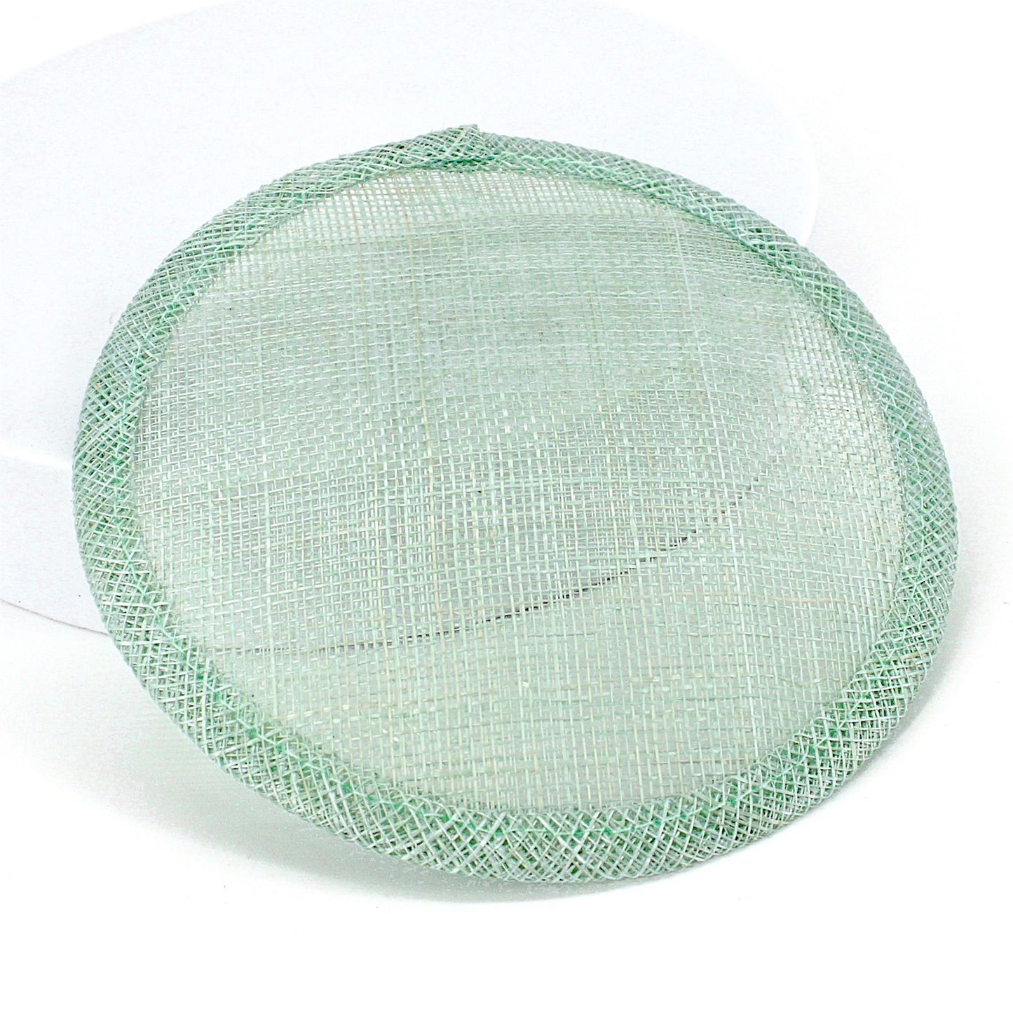 Sinamay Straw Round Fascinator Base 13.5cm - HB008