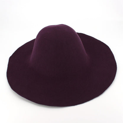 Wool Felt Flare Capeline for Hats 28cm - HF029
