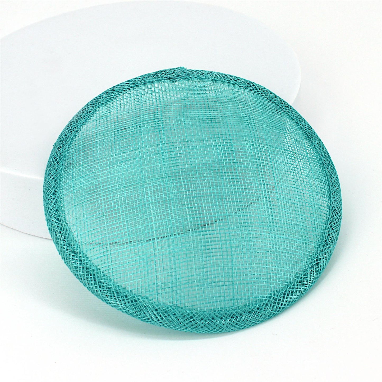 Sinamay Straw Round Fascinator Base 13.5cm - HB008