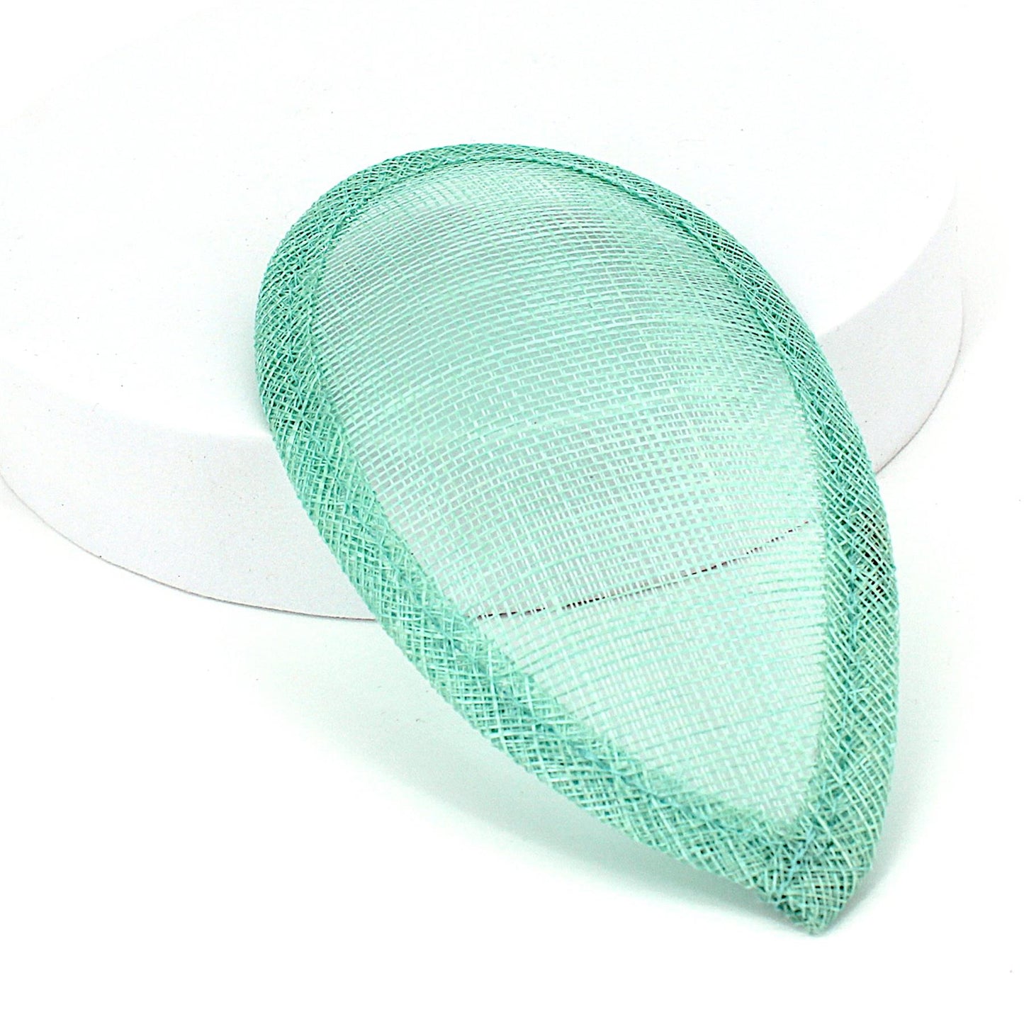 Sinamay Teardrop Fascinator Base 16cm - HB016