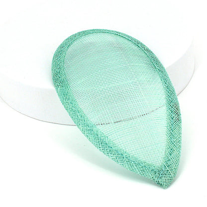 Sinamay Teardrop Fascinator Base 16cm - HB016