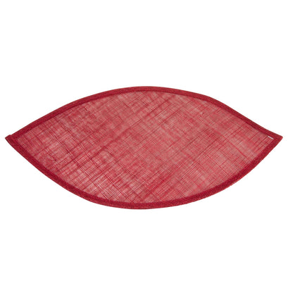 Sinamay Teardrop Fascinator Base 38x19cm HA075