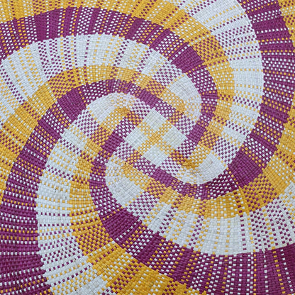 Multi Coloured Sabutan Mat Hat Base 70cm HF006