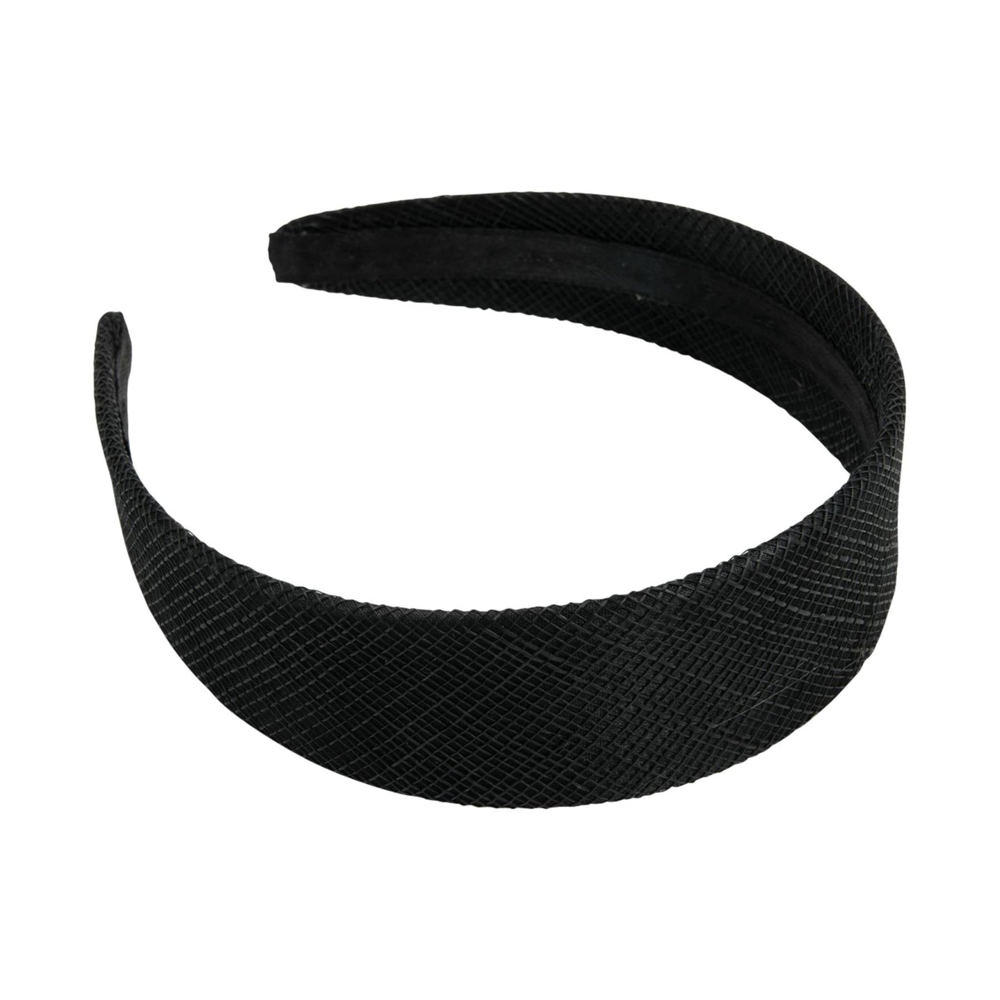 Sinamay Covered Satin Headband 37cm HB015