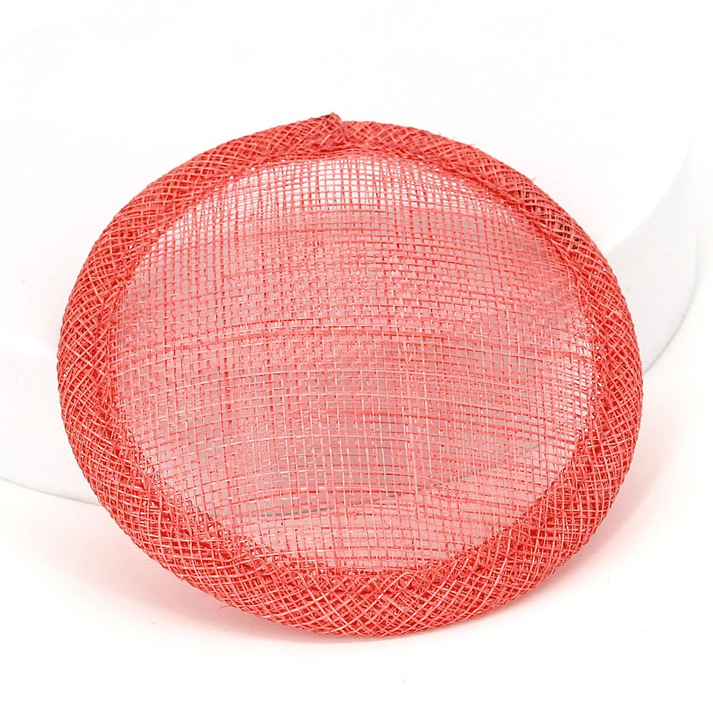 Sinamay Straw Round Fascinator Base 10.5cm - HB007