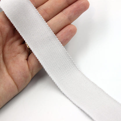 Cotton Petersham Ribbon - by the metre - 5436