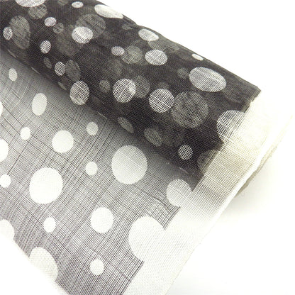 Spot Print Sinamay Fabric 90cm x 1m FS047