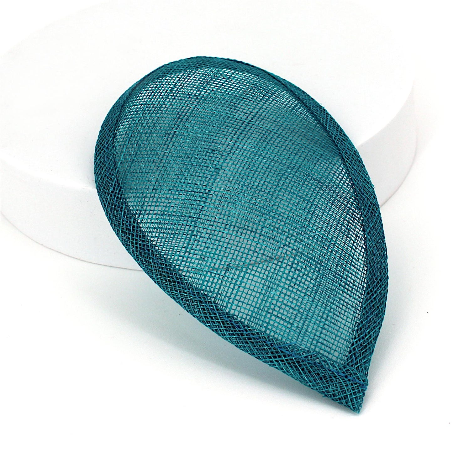 Sinamay Teardrop Fascinator Base 16cm - HB016
