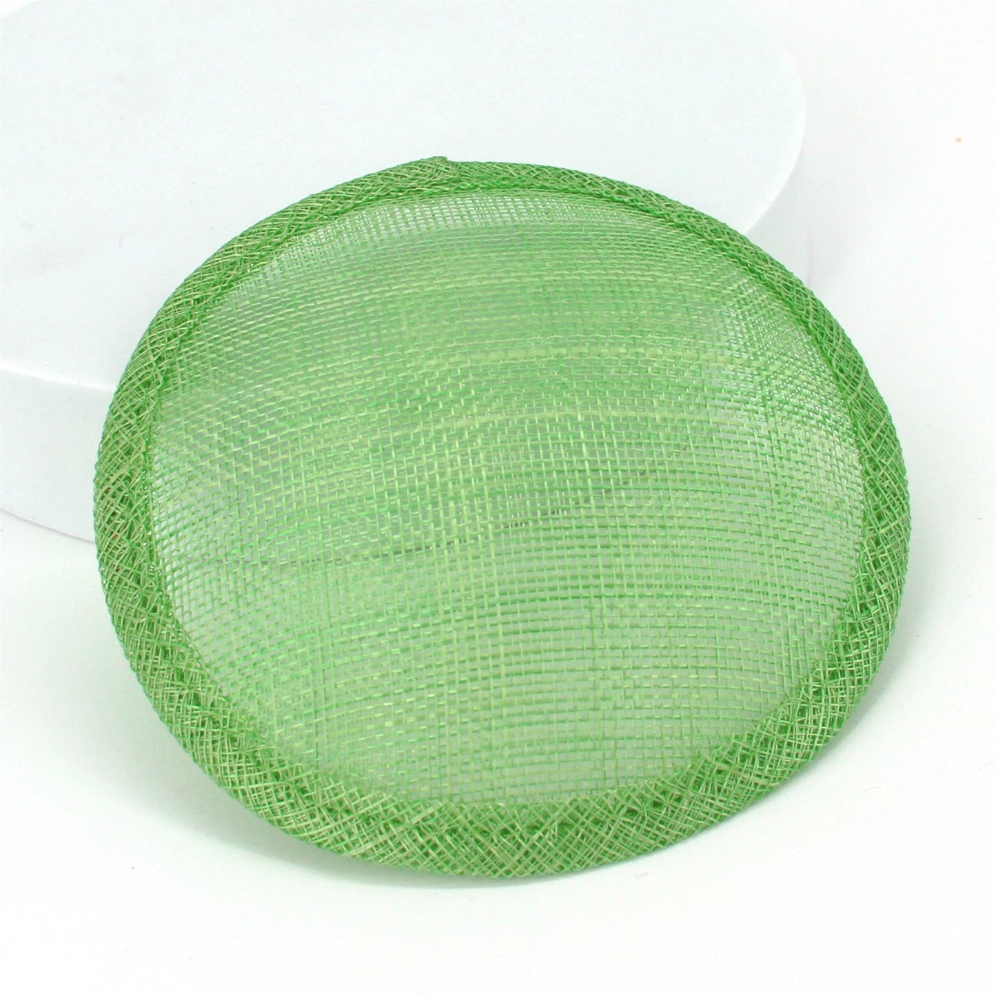 Sinamay Straw Round Fascinator Base 13.5cm - HB008
