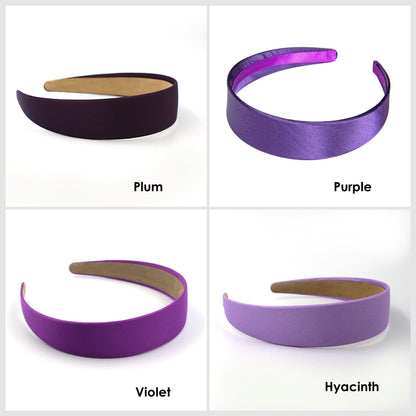 Budget Satin Headband 3cm to 3.5cm - HB009