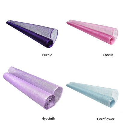 UK Made to Order Huge Sinamay Sharp Up brim Slant Indented Slope Curved Crown 46x43cm - HA088