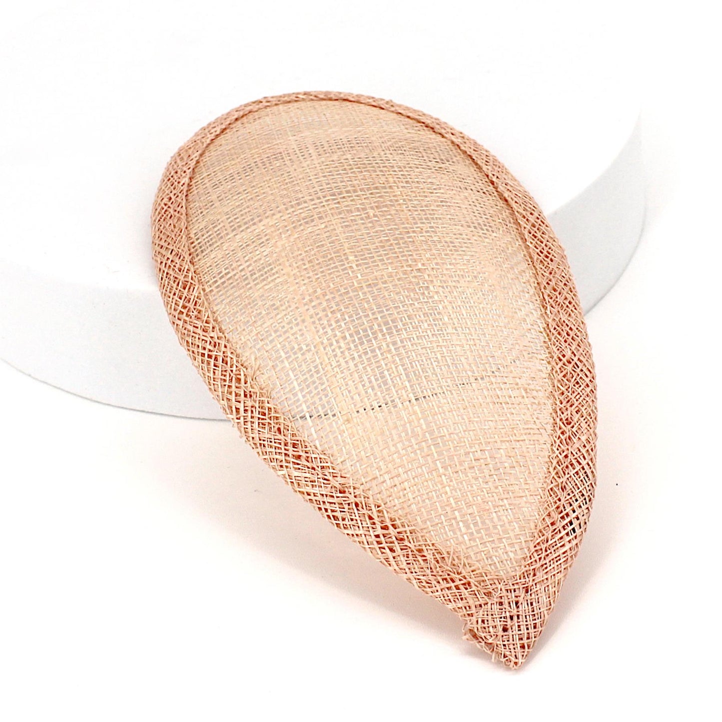 Sinamay Teardrop Fascinator Base 16cm - HB016