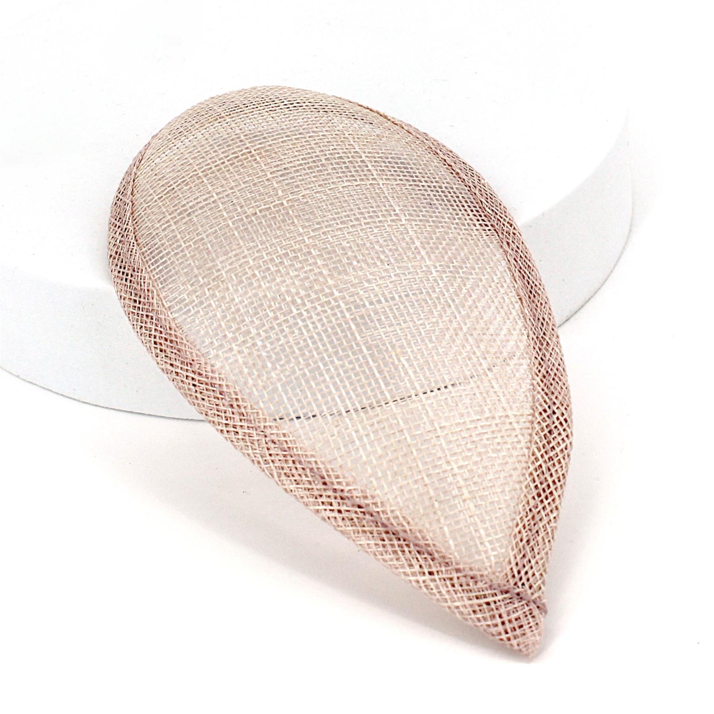 Sinamay Teardrop Fascinator Base 16cm - HB016