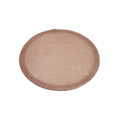 Sinamay Straw Fascinator Base 14cm - HB008