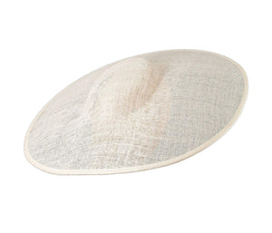 Sinamay Wide Fascinator Base 39 x 49cm HA082