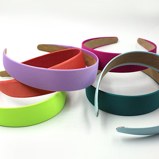 Budget Satin Headband 3cm to 3.5cm - HB009