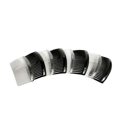 Plastic Comb 4x7.5cm x 4pcs - HB005
