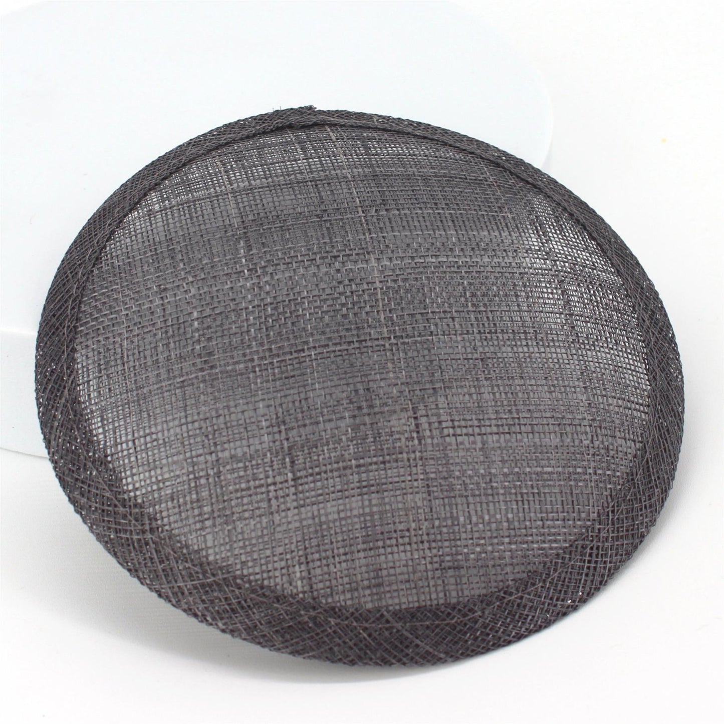 Sinamay Straw Round Fascinator Base 13.5cm - HB008