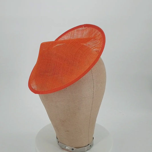 UK Made Sinamay Base Side Sweep 19.5x20cm HA011S