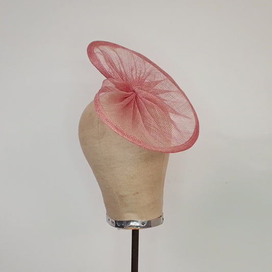 Sinamay Gathered Fascinator Base 20x28cm HA057
