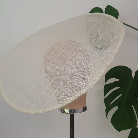 Sinamay Circle Hat Base 44cm HA095