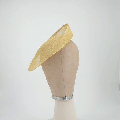 UK Made Sinamay Small Up Brim Fascinator Base HA034