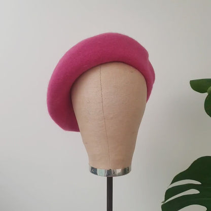 Traditional Wool Beret 27cm - HA037